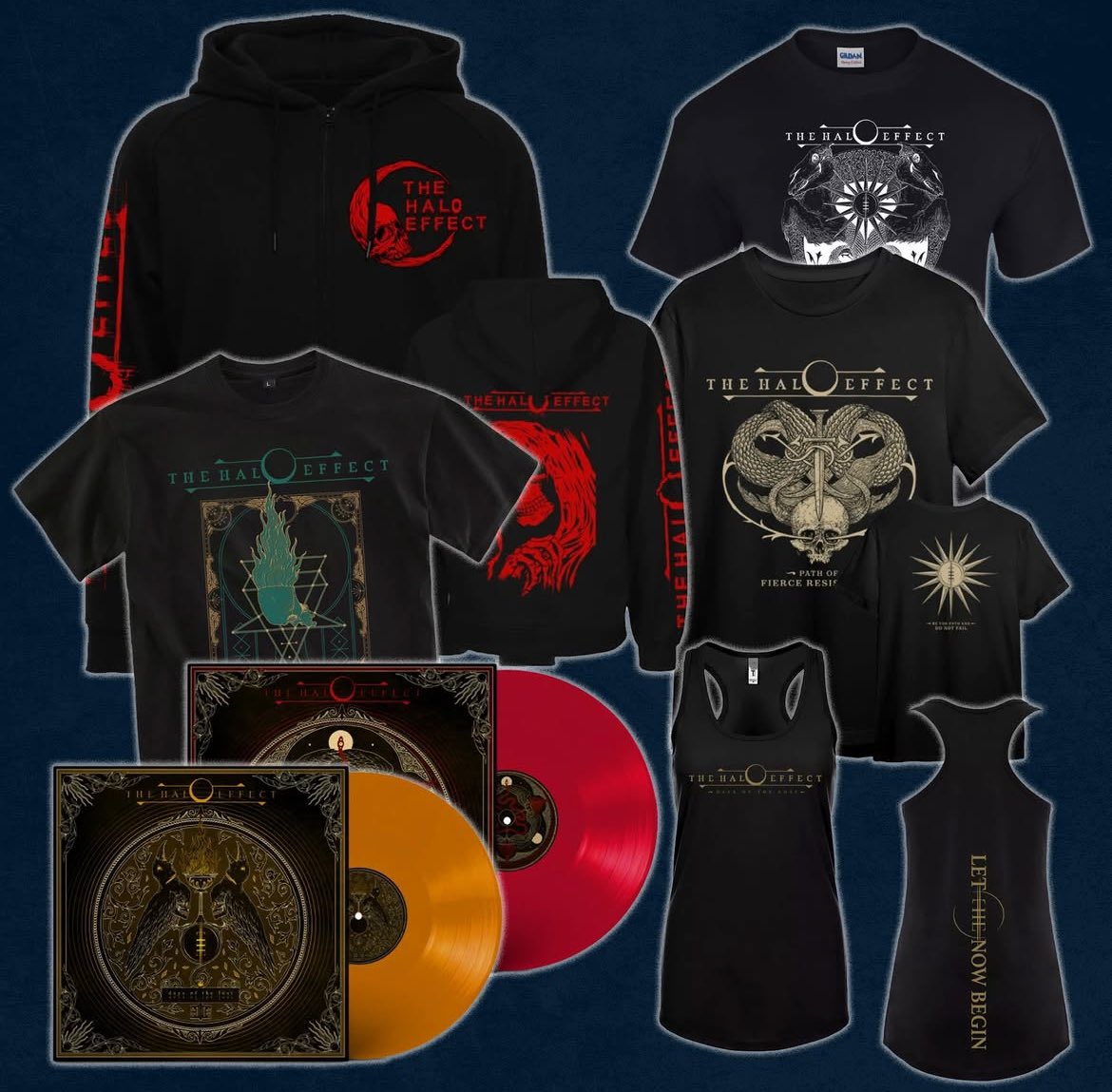 Halos, our merch sale is still going strong - don’t miss your chance to snag something cool! 🤘💚
Check it out over at thehaloeffect.odyssey-music.shop

#TheHaloEffect