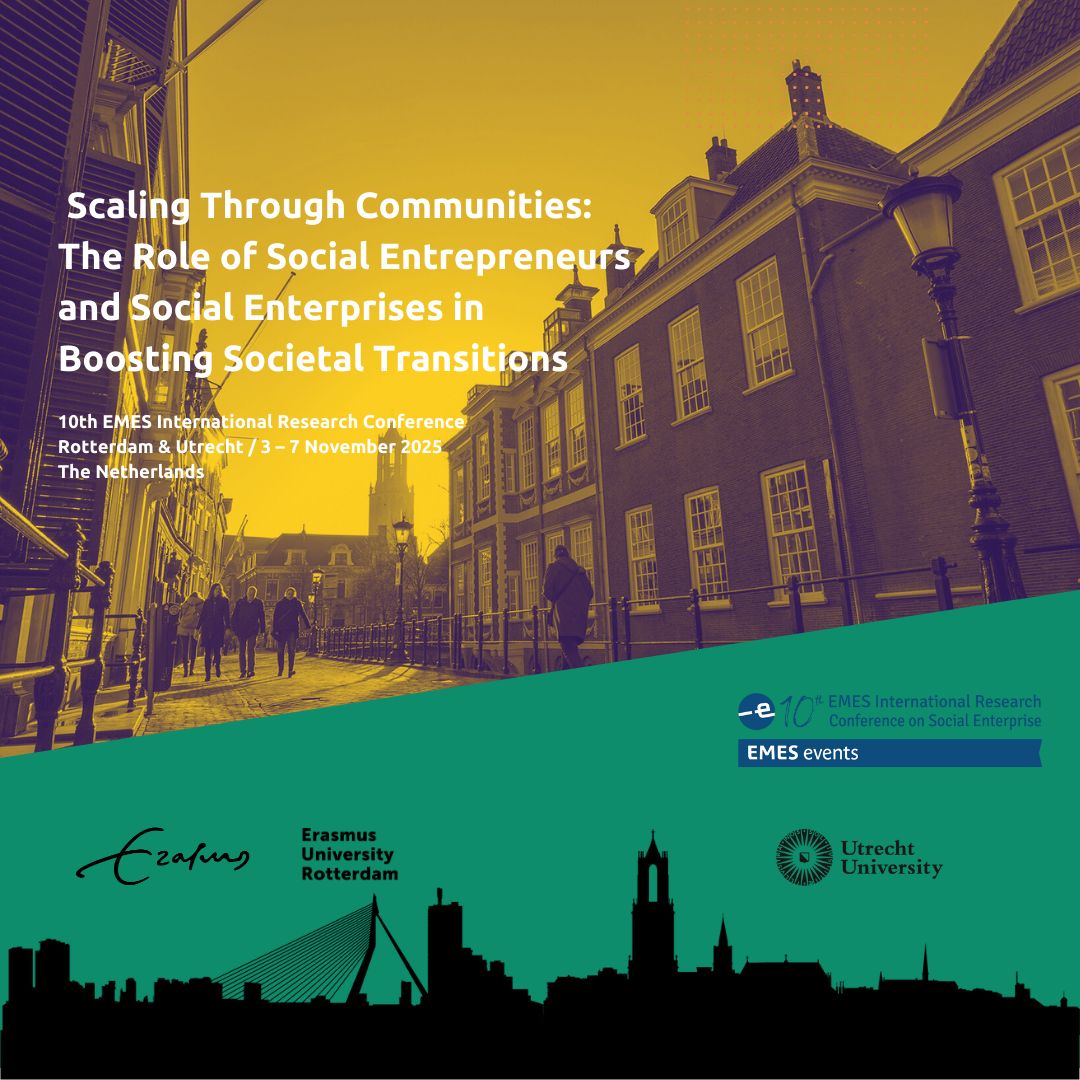 WISESHIFT's tweet image. #featuredevents 
🤩 We are pleased to announce that #WISESHIFT will be part of the 10th edition of the #EMES Conference #10EMESconf 🙌

#EMES has been at the forefront of #socialenterprise and #SEresearch for + than 20 years and is an essential part of the #WISESHIFTcommunity 🌱