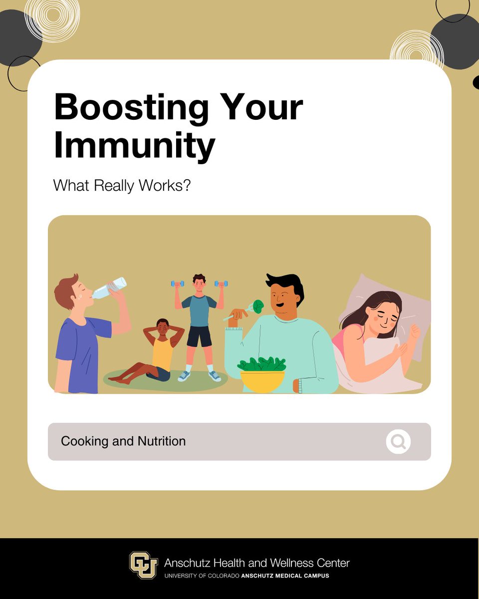 Looking to boost your immunity the right way? Our Registered Dietitian, Haley Stevens, breaks down the real keys to building a stronger immune system. Link below to learn more! 🌿 #ImmunityBoost
news.cuanschutz.edu/health-and-wel…