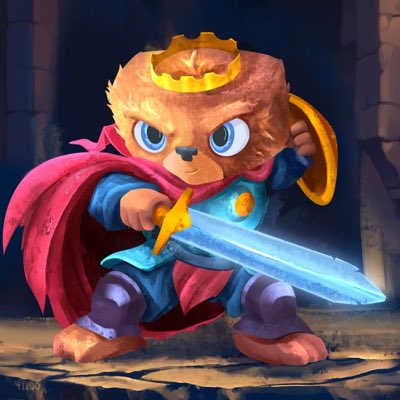 #NewProfilePic
Feeling honoured to own this amazing 1/1 work by <a href="/DemonZodd/">ZѺDD ◌ ⚡️</a> being one of just 100 unique Kings, the top tier collection within the <a href="/HashlingsBTC/">⚡️Hashlings⚡️</a> ecosystem. 
Meet Ser Hashalot, King of the Unbroken Protocol. Every king is completely different and in a unique style!