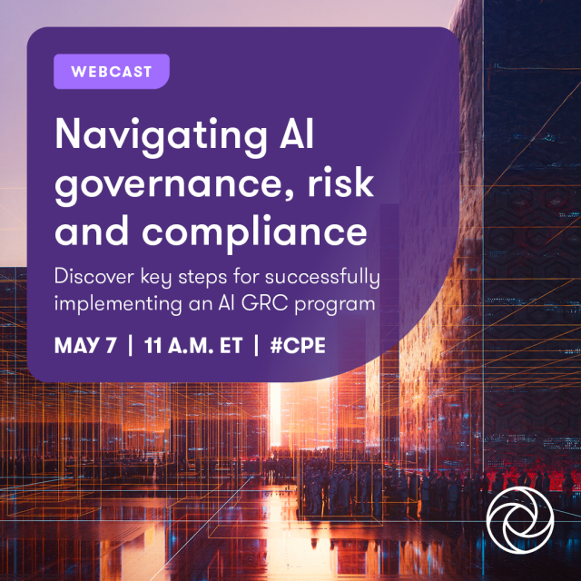 RUSSOCPANYC's tweet photo. 🔐AI is moving fast—are your governance and compliance strategies keeping up? Join @GrantThorntonUS and @OneTrust for a #webcast on building a strong #AI GRC framework that balances innovation with responsibility. Register now! #AIGovernance #CPE #Webinar https://t.co/PUl40JJ3nn https://t.co/cp1L5XSRCv