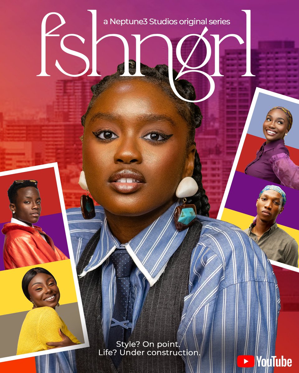 neptune3studios's tweet image. If you guessed right, A+ for you!🤩 #FSHNGRL Our new series, “Fashion Girl” trailer &amp;amp; release date drops this Friday 💇🏽‍♀️

Cast: 

Jeiel Damina
Habiba Zock-Sock
David Ezekiel
Blessing Oreva Uzero 
Nosatiere Favour-onimisi Erhunmwunsee