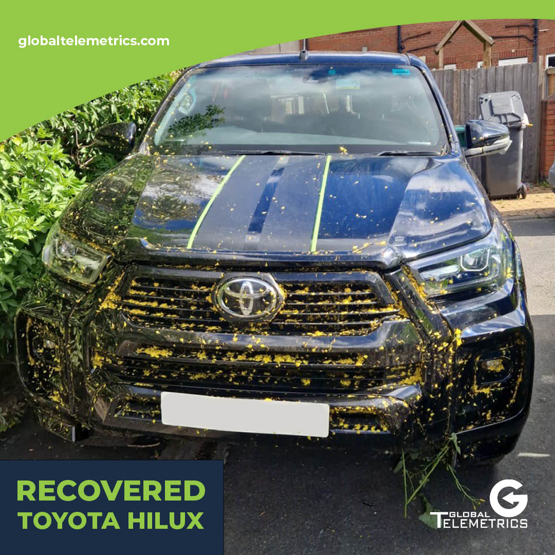 This morning our customer received an alert call from our team to suggest all was not how it should be with their Toyota Hilux. 

After confirming it had been stolen alongside a trailer and crane our dedicated recovery agents mobilised straight away.

A few hours later, Hilux,