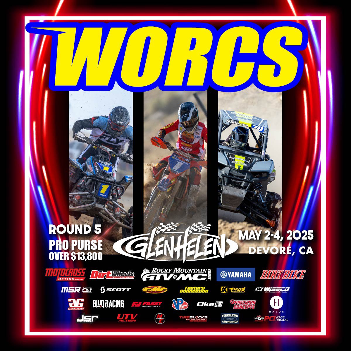 Glen Helen round 5 May 2-4 let’s go🏁