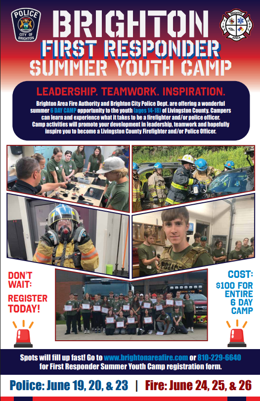 LivCareerDev's tweet photo. Summer Camp opportunity for Livingston County students, ages 14 to 18!  Registration information below! #LESA #Brighton #Hartland #Fowlerville #Howell #Pinkney https://t.co/ZgIhMQ0M76