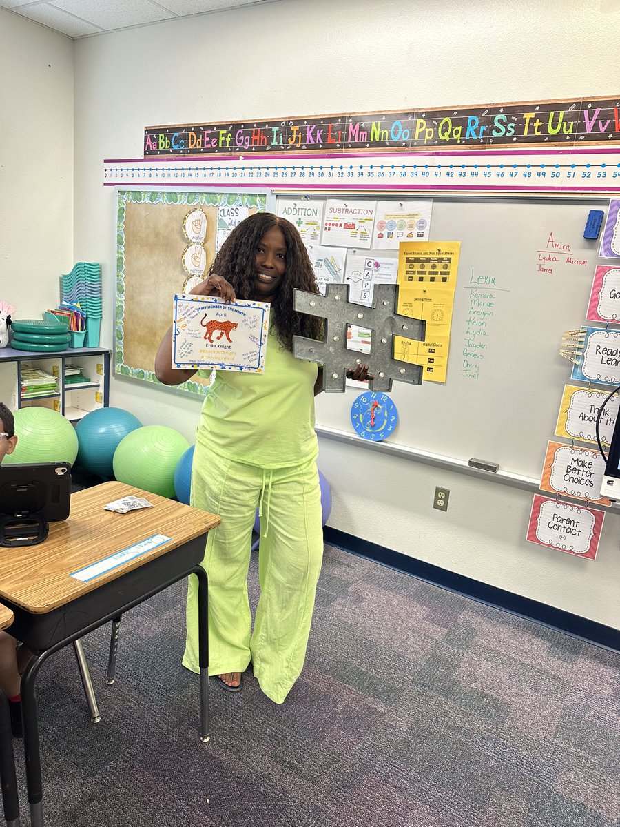 Congrats to our Hashtag Award winner from April- Erika Knight!  #knockoutknight #flourishinginfirst