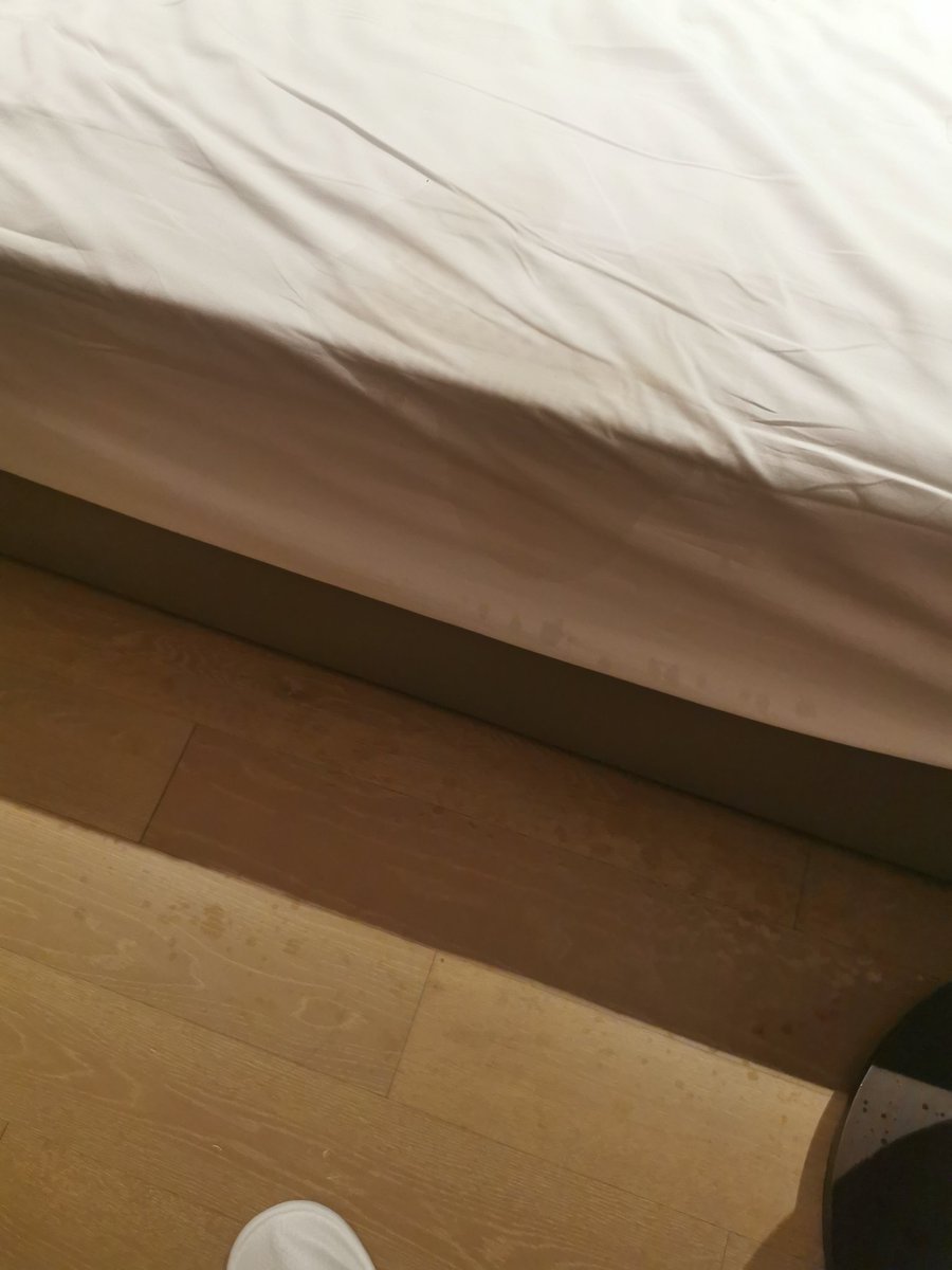 两个小时，床单换两次