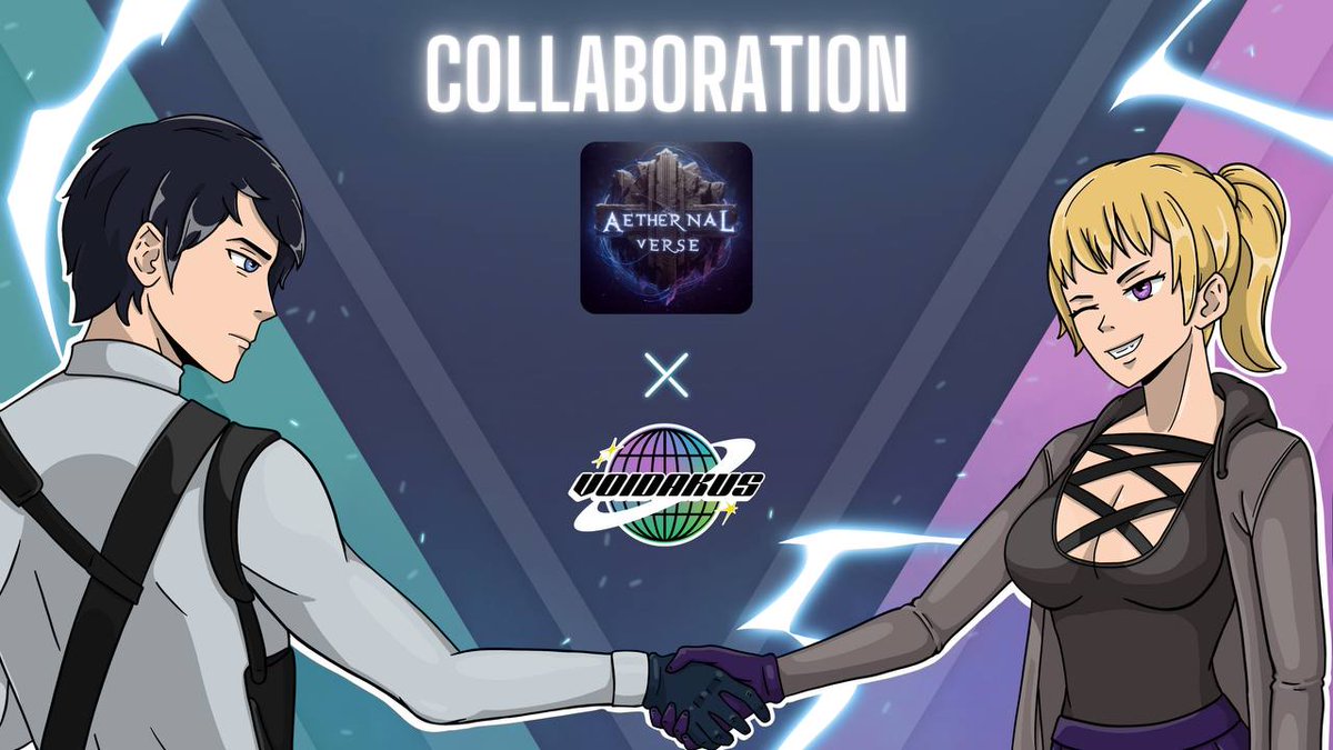 AETHERNAL verse (@aethernalverse) on Twitter photo We are thrilled to announce our partnership with
<a href="/VOIDAKUS/">VOIDAKUS</a> 
join AETHERNAL verse discord server and stay tuned for giveaway discord.gg/zHsHaVm4Yu We are thrilled to announce our partnership with
<a href="/VOIDAKUS/">VOIDAKUS</a> 
join AETHERNAL verse discord server and stay tuned for giveaway discord.gg/zHsHaVm4Yu