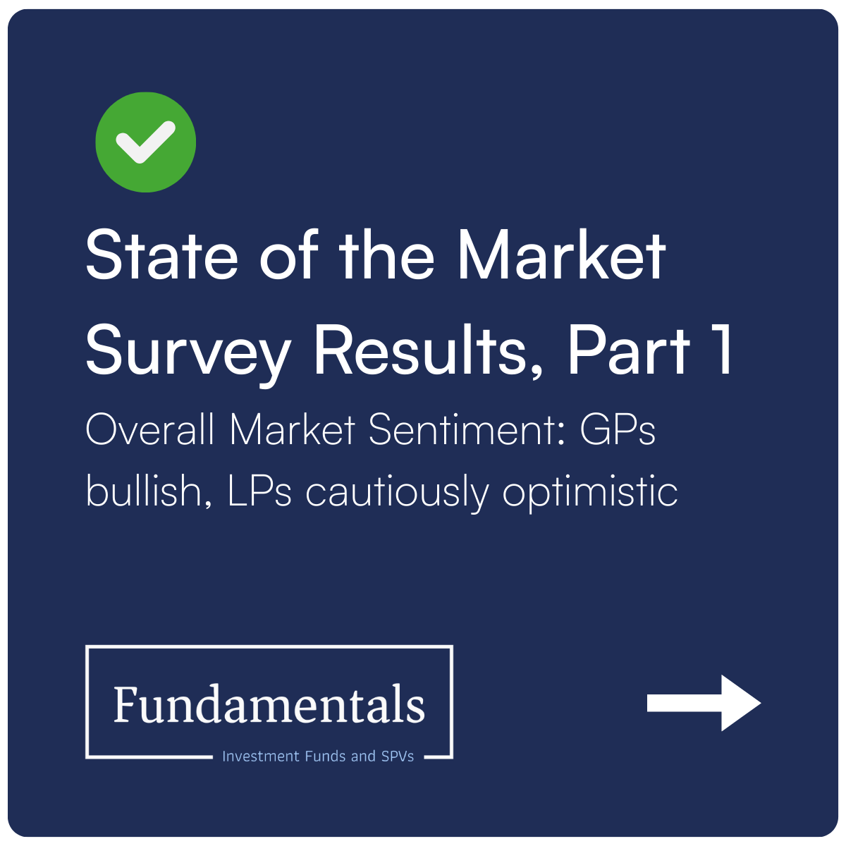 Tillawfirm's tweet photo. We ran our first State of the Market Survey some weeks ago. 

One of the opening questions asked both general partners (GPs) and limited partners (LPs) how they feel about the months ahead. 

The verdict? 👇 https://t.co/923KufW9GQ