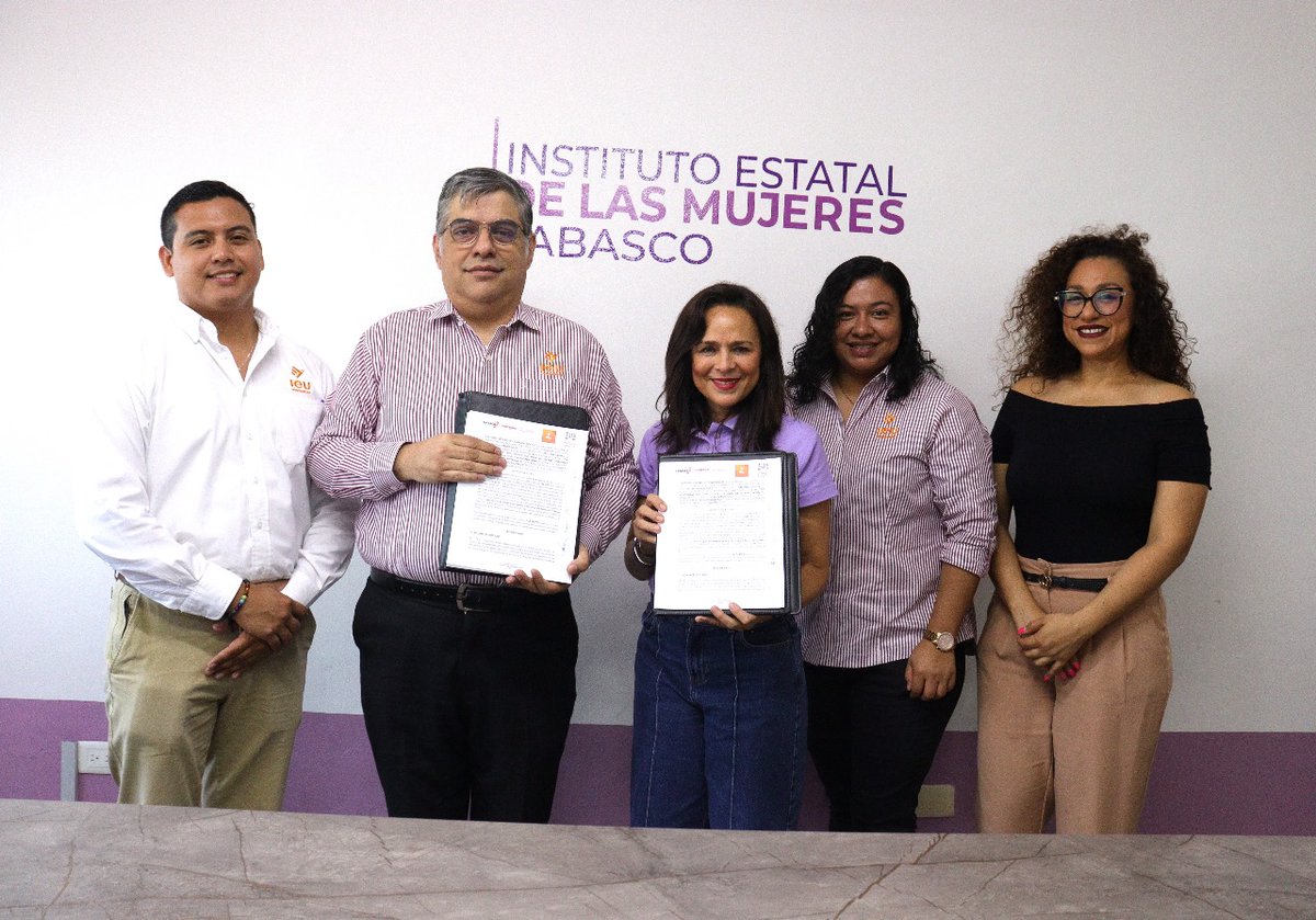 El día de hoy se llevó a cabo la firma del convenio de colaboración con la Universidad IEU, con este acto realizado por la Mtra.Claudia Magaña Lugo, Directora General del IEM y el Mtro. Gustavo Arturo González Lucio, Coordinador de Asuntos Escolares de la Universidad IEU.