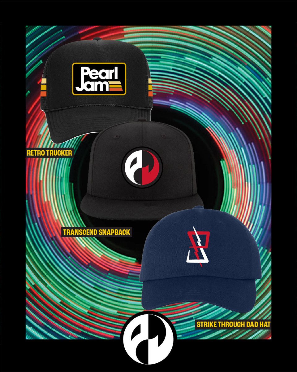 PearlJam's tweet photo. Introducing the 2025 Dark Matter General Tour Merch. Early merch sales begin tomorrow at noon inside the grand ballroom. https://t.co/QLPdcRZlkH