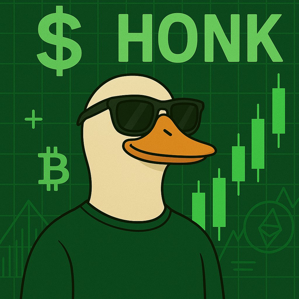 $HONK doesn’t dip — it reloads 😎🔥
Green candles only! 💹
Billions in sight, we’re moonbound 🚀🚀🚀 

HONK HONK..

#HONK #HONKvsBONK #Bullrun2025 #bitcoin #solana #Crypto #memecoin