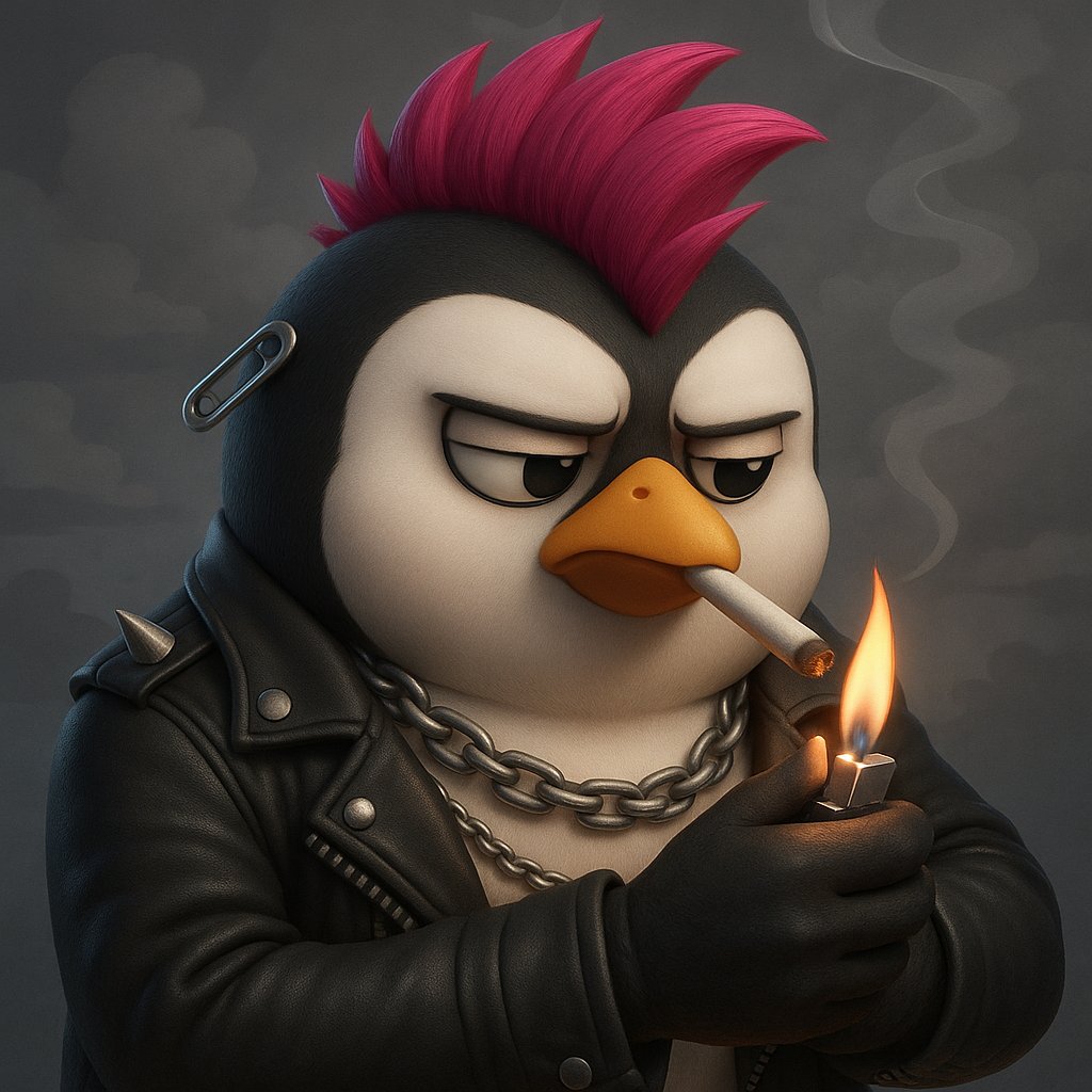 Calm down, bro, wait for me on the moonshot. By then, I'll be the star of the show 🚀🌕 

#memetoken #abstract #PENGU