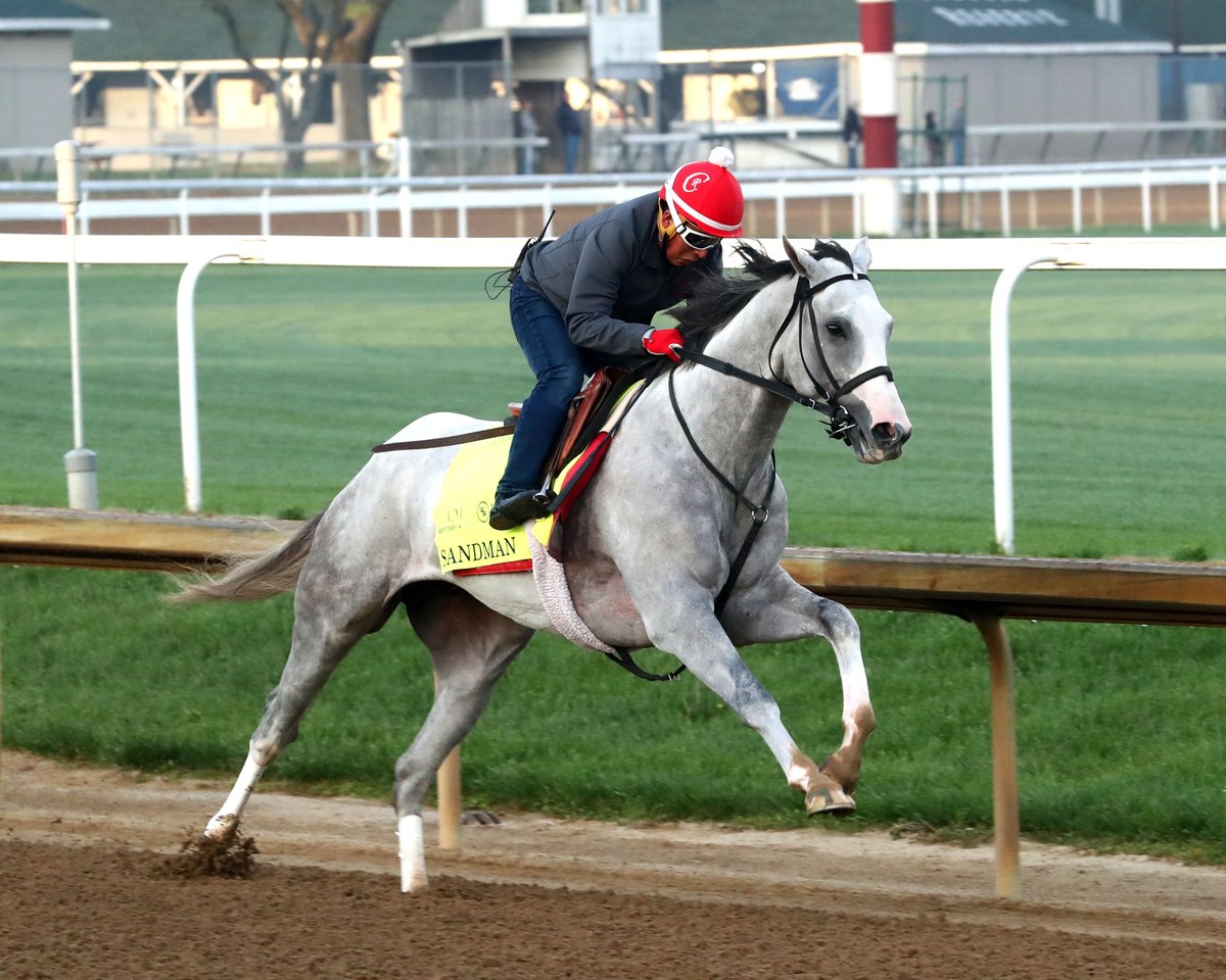 Churchill Downs PR (@derbymedia) on Twitter photo Arkansas Derby (GI) winner Sandman put in his final major piece of work for <a href="/KentuckyDerby/">Kentucky Derby</a> 151 on a clear Wednesday morning <a href="/ChurchillDowns/">Churchill Downs</a>, working five furlongs in 1:02.40 under Froylan Garcia for trainer Mark Casse.
More in Wednesday's update:
kentuckyderby.com/horses/news/ke… Arkansas Derby (GI) winner Sandman put in his final major piece of work for <a href="/KentuckyDerby/">Kentucky Derby</a> 151 on a clear Wednesday morning <a href="/ChurchillDowns/">Churchill Downs</a>, working five furlongs in 1:02.40 under Froylan Garcia for trainer Mark Casse.
More in Wednesday's update:
kentuckyderby.com/horses/news/ke…