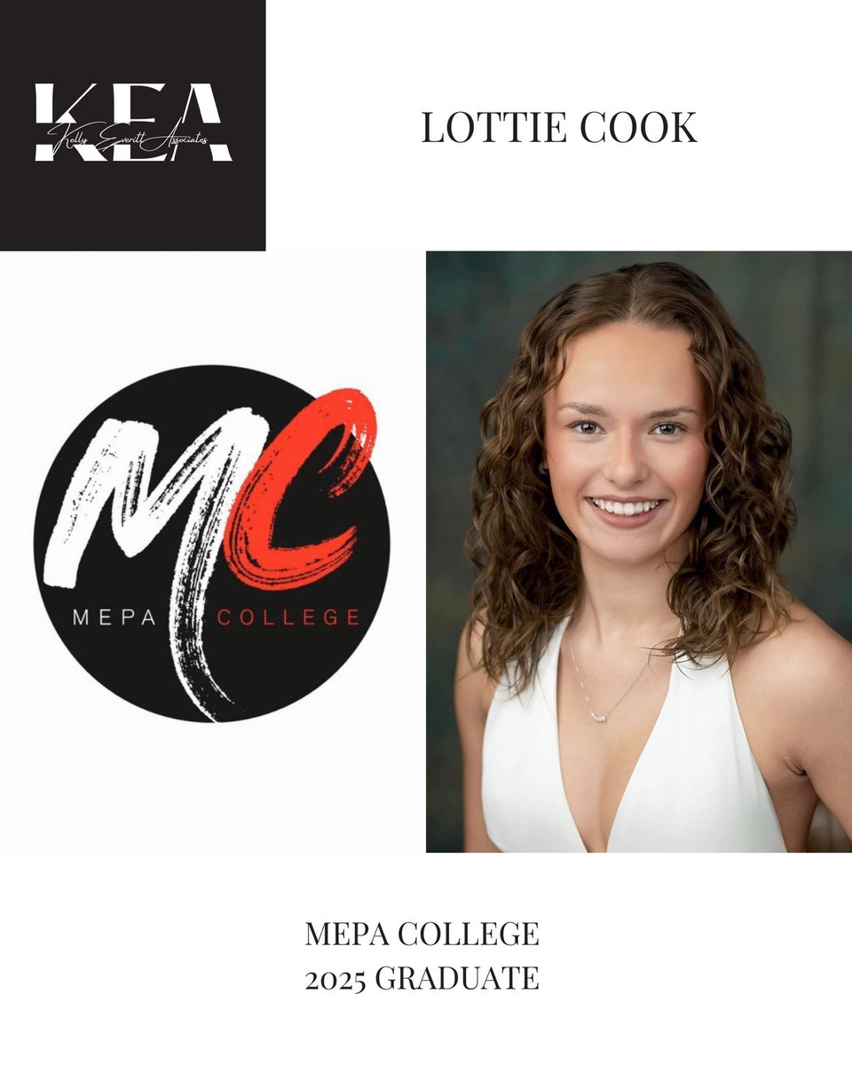 Kelly Everitt Associates (@keleassociates) on Twitter photo Delighted to welcome new client…
LOTTIE COOK
MEPA College 2025 Graduate
Exciting future ahead! ❤️
<a href="/mepacollege/">Mandy Ellen</a> Delighted to welcome new client…
LOTTIE COOK
MEPA College 2025 Graduate
Exciting future ahead! ❤️
<a href="/mepacollege/">Mandy Ellen</a>