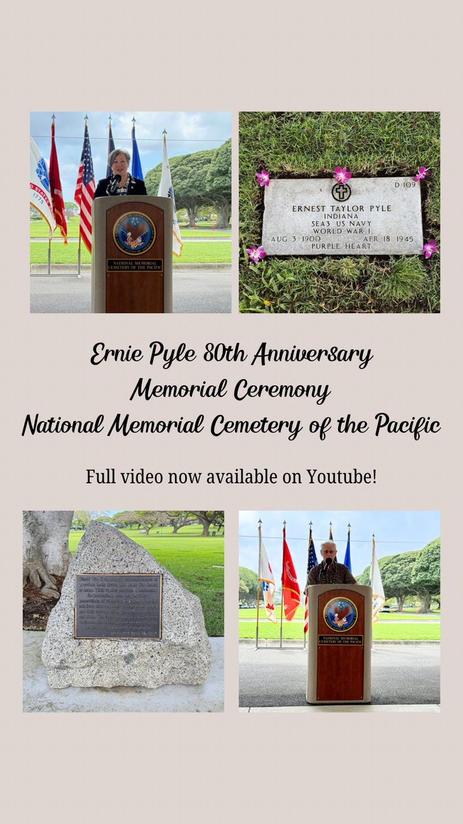 If you were unable to come to our ceremony on April 18th, you can visit our YouTube to view the full ceremony!

youtu.be/Cvek6nIyi3s?si…