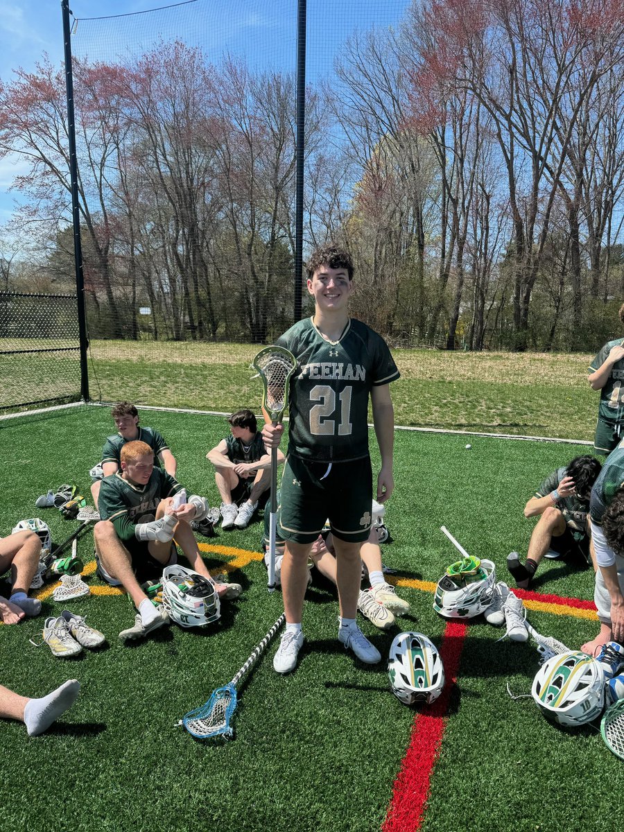 Big win today at Framingham! The boys took care of business and held them to 5 goals! <a href="/AJsArmy10/">AJ's Army</a> stick goes to P-Mart, Pat Martin for shutting down their biggest scoring threat! Next up, we host <a href="/AttleboroLax/">AHS Mens Lacrosse</a> at 10:00 tomorrow…pack McGrath for this one!