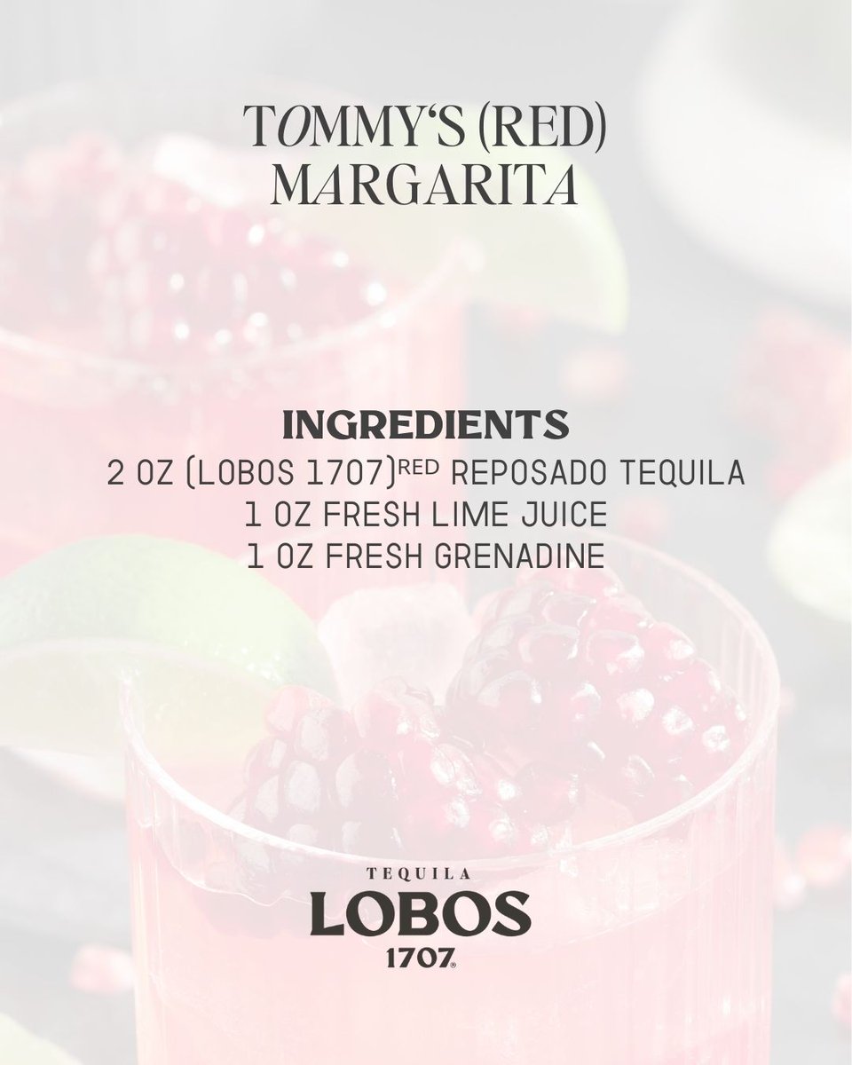 Joined by passion, driven by purpose. (LOBOS 1707)ᴿᴱᴰ Reposado Tequila - for those who toast to something greater. <a href="/RED/">(RED)</a>
