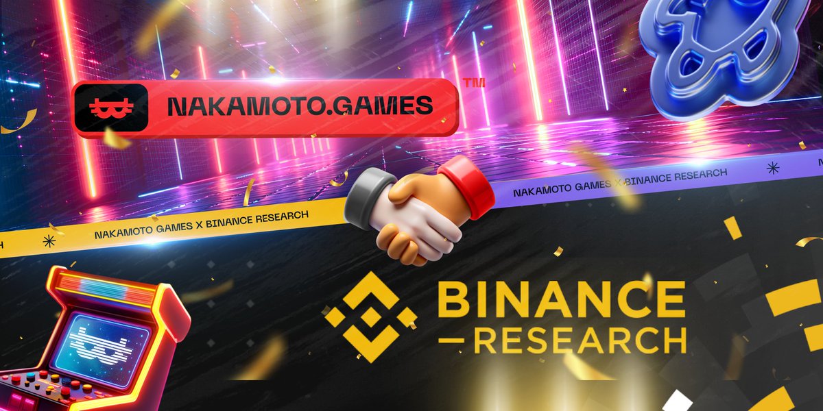 🚨 BREAKING: Binance Research Highlights $NAKA as a Top Gaming Studio 🚨

Once again, <a href="/binance/">Binance</a> has spotlighted $NAKA in their latest research report — recognizing us as one of the leading gaming studios in the entire crypto industry. 🚀

We're on the radar of every major crypto