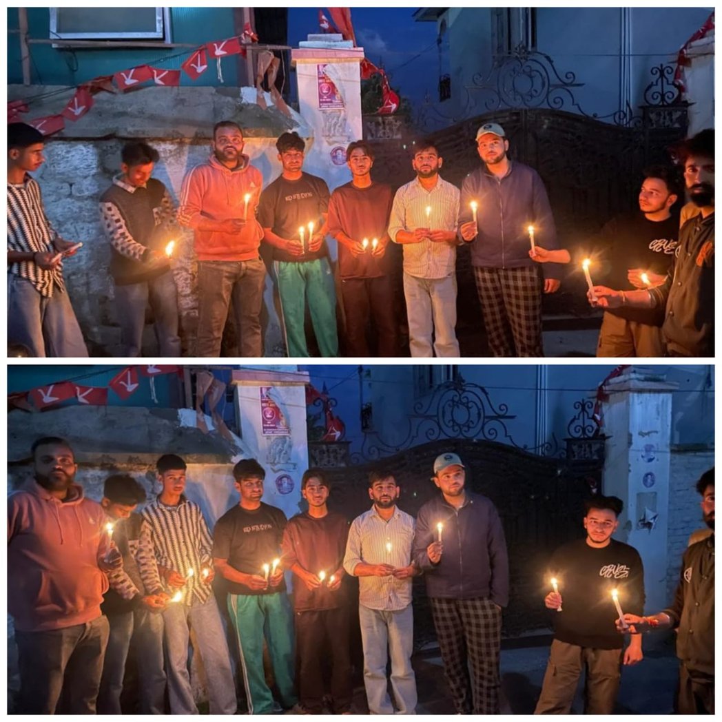 JKNCSU District President Kishtwar Sohaib Zargar Condemns attack on tourist.