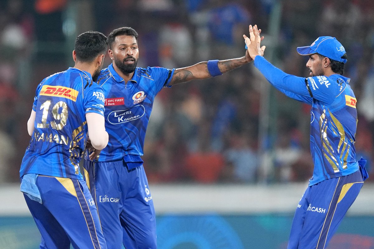 Mumbai Indians won by 7 wicket 

4th consecutive win for MI

Congratulations 🎉 MI