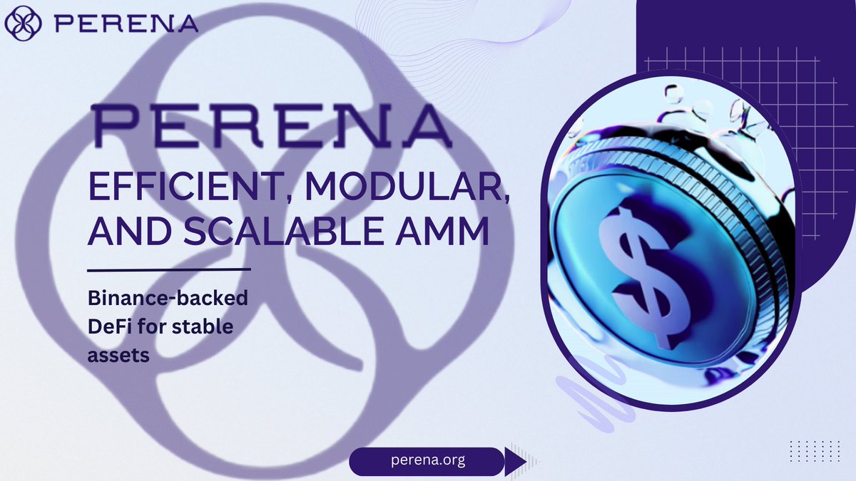 🚀 Perena: Redefining Stablecoin Infrastructure on Solana

<a href="/Perena__/">Perena</a> is revolutionizing the stablecoin landscape with its innovative approach to liquidity and integration.

Concentrated Liquidity Pools: Perena enables issuers to create focused liquidity pools, tapping into