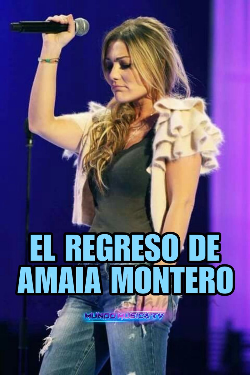 MundoTv8's tweet photo. 🚨|  Despues de 18 años  Amaia Montero  regresa al iconico grupo ”La Oreja de Van Gogh” https://t.co/tDfRvsWfFq