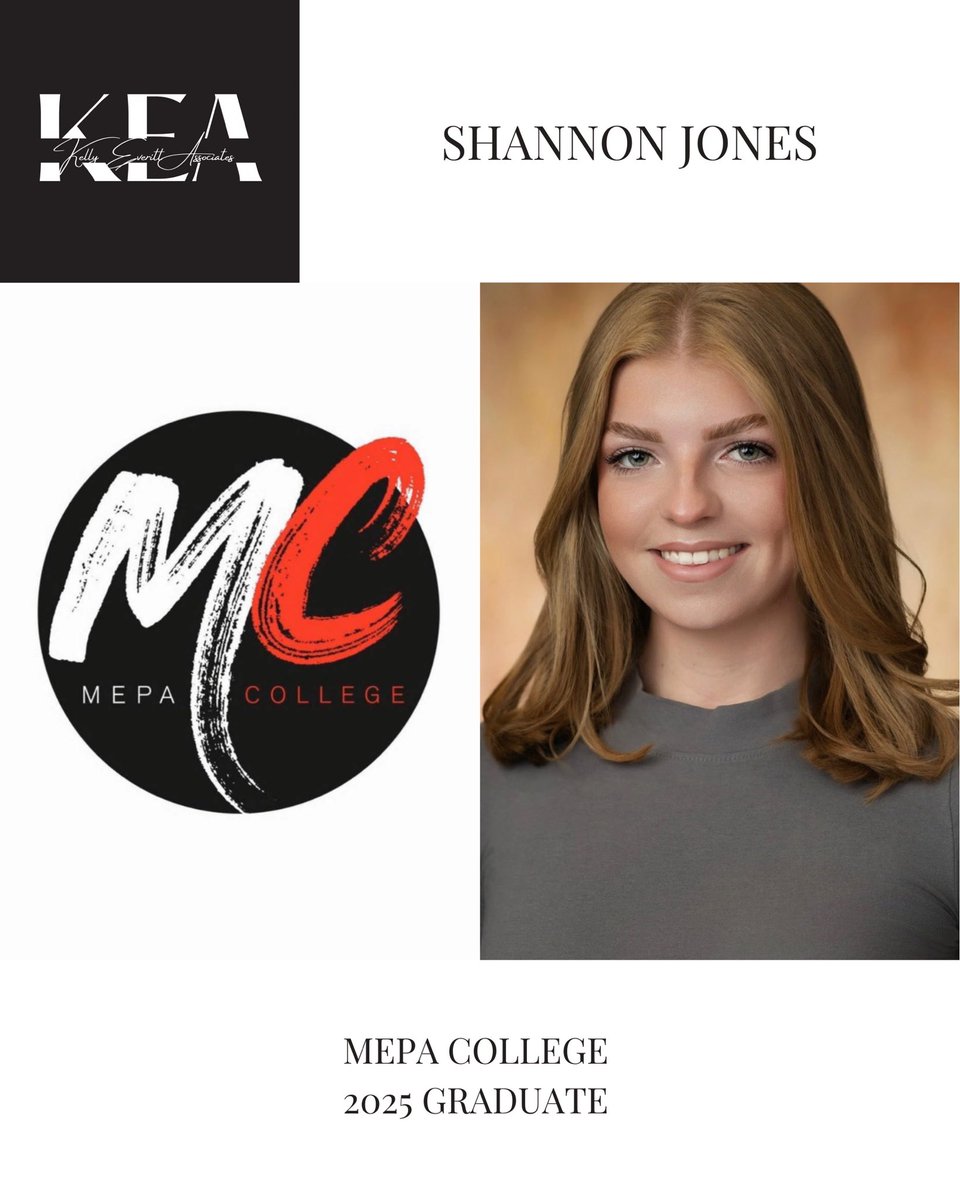 Kelly Everitt Associates (@keleassociates) on Twitter photo Delighted to welcome new client…
SHANNON JONES
MEPA College 2025 Graduate
Exciting future ahead! ❤️
<a href="/mepacollege/">Mandy Ellen</a> Delighted to welcome new client…
SHANNON JONES
MEPA College 2025 Graduate
Exciting future ahead! ❤️
<a href="/mepacollege/">Mandy Ellen</a>