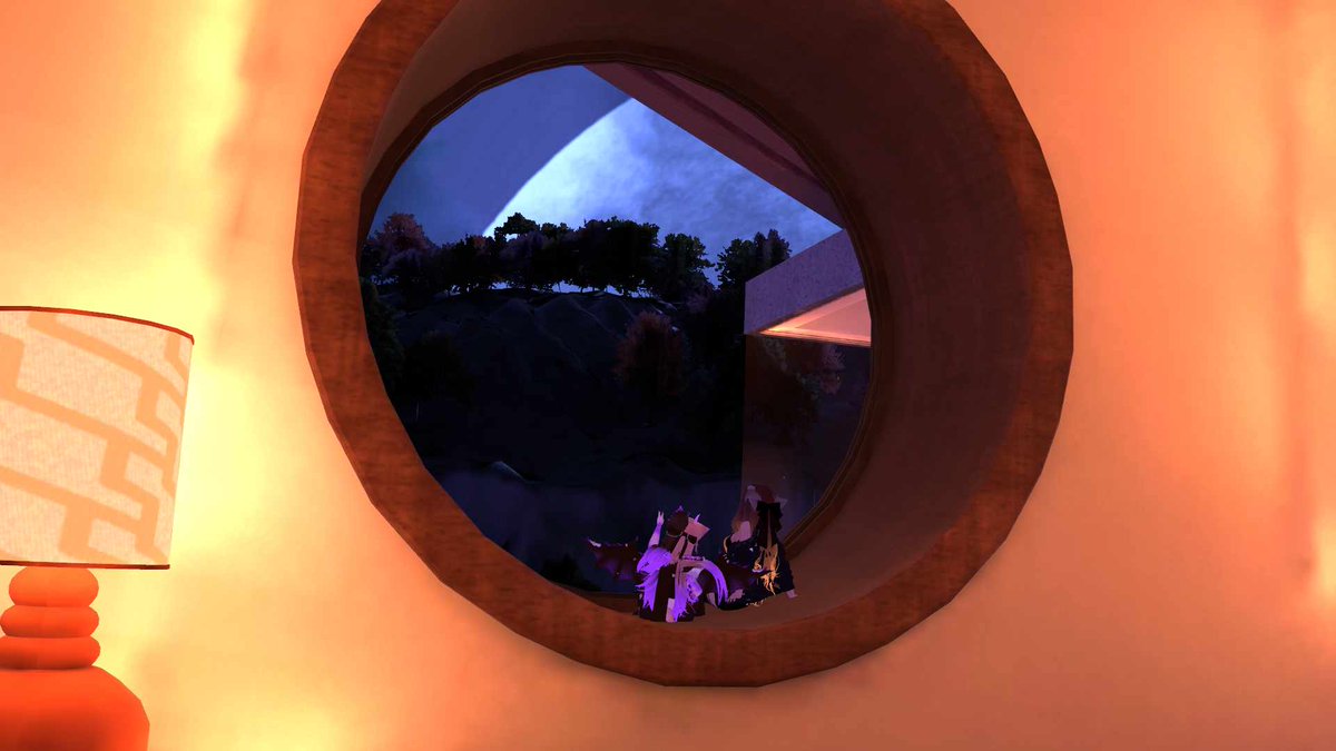 AngellustXO's tweet photo. Cute pictures on a starry night 😍🌉 
#VRChat #VRChat_world紹介 #StarryNite #StarrySky #ILY #fypシviral #VRChatPhotography https://t.co/nlJ7mIjatI