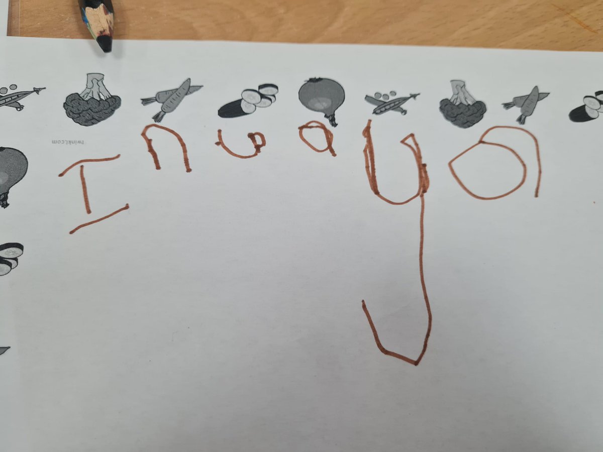 In nursery, we've been working hard to write our names and form our letters correctly.