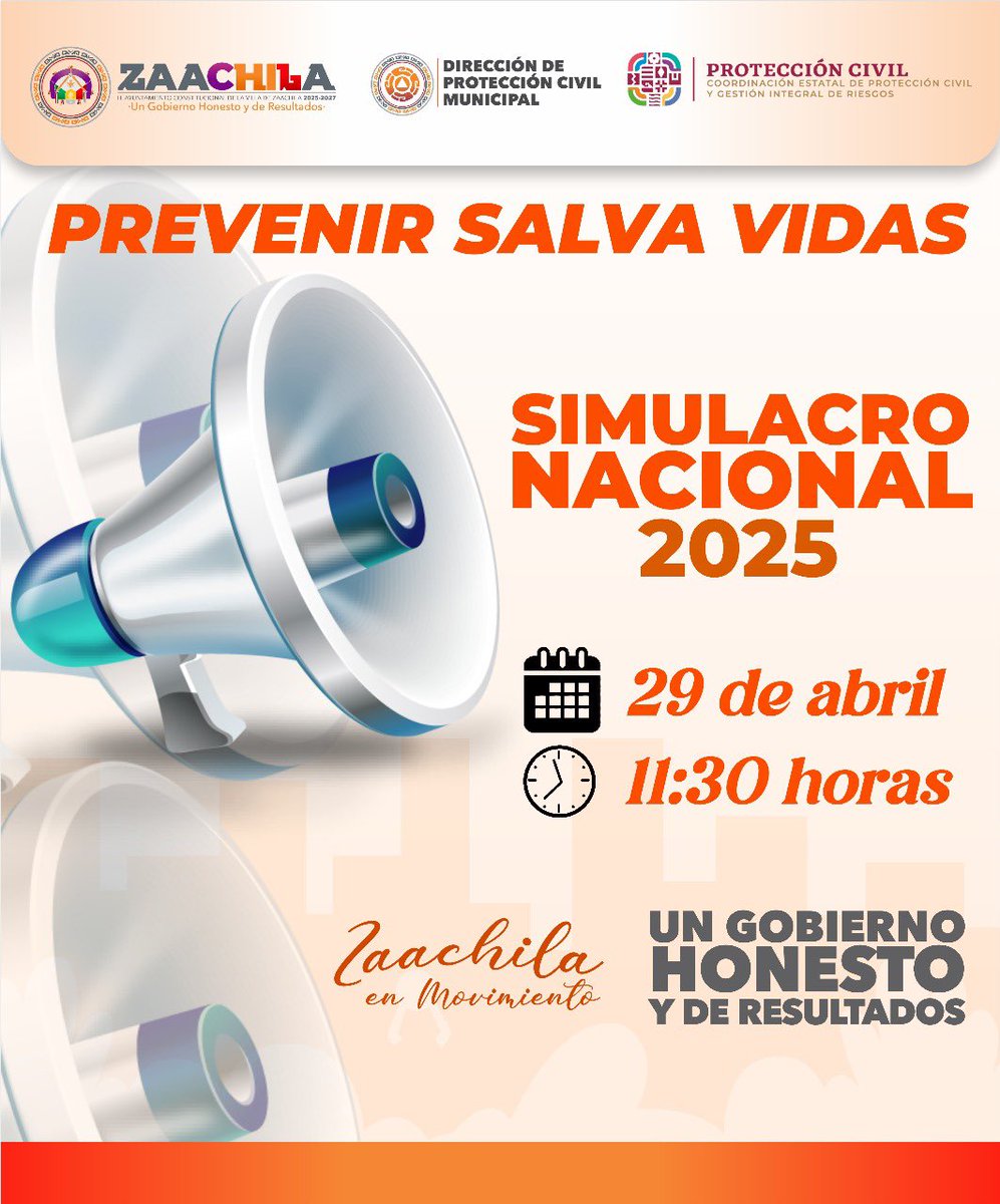 NetoVargasLopez's tweet photo. Simulacro de Sismo en Zaachila: ¡Participa y conoce cómo actuar en caso de sismo!

https://t.co/X9ZdxmMiJe

#SimulacroDeSismo #ProtecciónCivil #Zaachila #Seguridad #Preparación #Emergencias https://t.co/H8GKuKSrnW