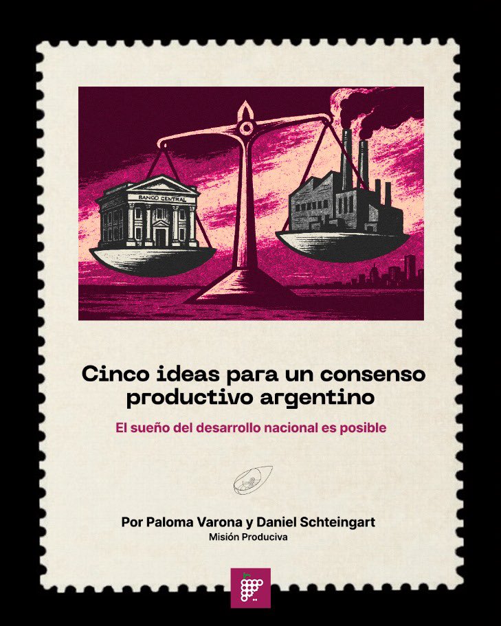 Más de 40 años de una democracia que no le encuentra el agujero al mate para alcanzar el desarrollo argentino.

Nuestros amigos <a href="/danyscht/">Daniel Schteingart</a> y <a href="/Palu_varona/">Palu</a> de <a href="/MisionRevista/">Misión Productiva</a> proponen 5 puntos básicos para romper la rueda y construir una Argentina distinta. 

Los leés acá
