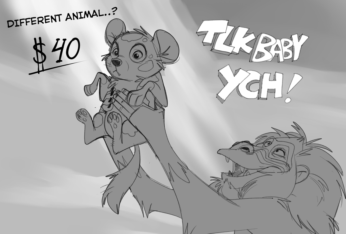 KonnestraSketch's tweet photo. New YCH! 
Flat price, any animal and chibified Sona, with or without accessories! Theme friendly &amp; other options~
I will take on a few of these, DM me with your refs! 📩📩📩 https://t.co/rU5dIfcAvo