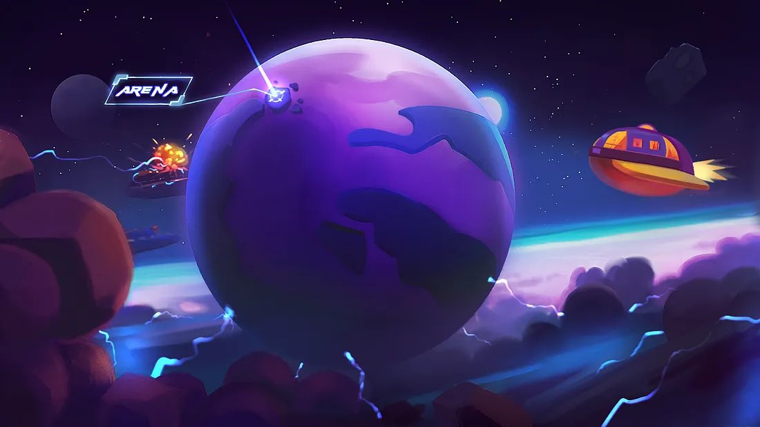 GalaxyFight_NFT's tweet image. Gm 🫡

A Battle Across Worlds

- Winning team members earn 6 Boost Energy each.
- Daily cap: 100 Boost Energy per player (accumulative).
- Rewards are non-tradable and reserved for use in Project T.real-time strategy game we are developing, tentatively called Project T

Coming…