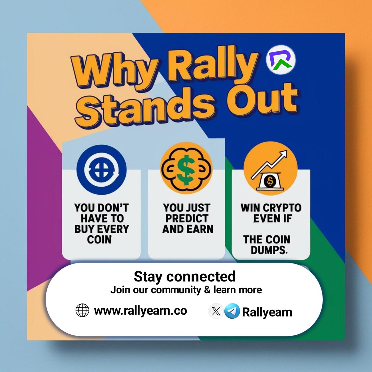 rallyearn's tweet photo. What if you could earn just by predicting how high a coin will pump?
No stress. No pressure. Just instinct.
Rally is the first platform that pays you for being smart โ not for spending!
#RallyUp #CryptoAlpha #Web3 #Solana #GameChanger #NoPresale
Join our Telegram to get in early: https://t.co/PZ7EZVbpwb
Website: https://t.co/hTYIjfGqy2