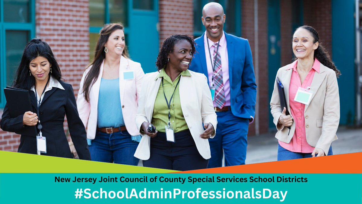 Today, we shout out our valued behind-the-scenes staff members for #AdministrativeProfessionalsDay! They work hard in our #NJSpecialServices districts to make sure our students and teachers have everything they need to succeed!