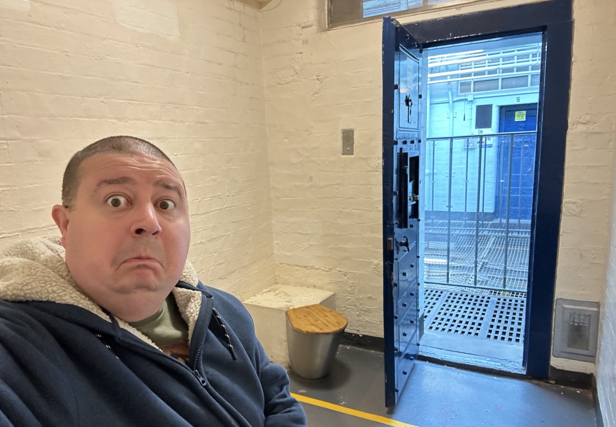 Simon Brooks (@simongbrooks) on Twitter photo A great morning spent at <a href="/WMPHistory/">West Midlands Police Museum</a> - I’m pleased to report I’m free now! 👮♂️ A great morning spent at <a href="/WMPHistory/">West Midlands Police Museum</a> - I’m pleased to report I’m free now! 👮♂️