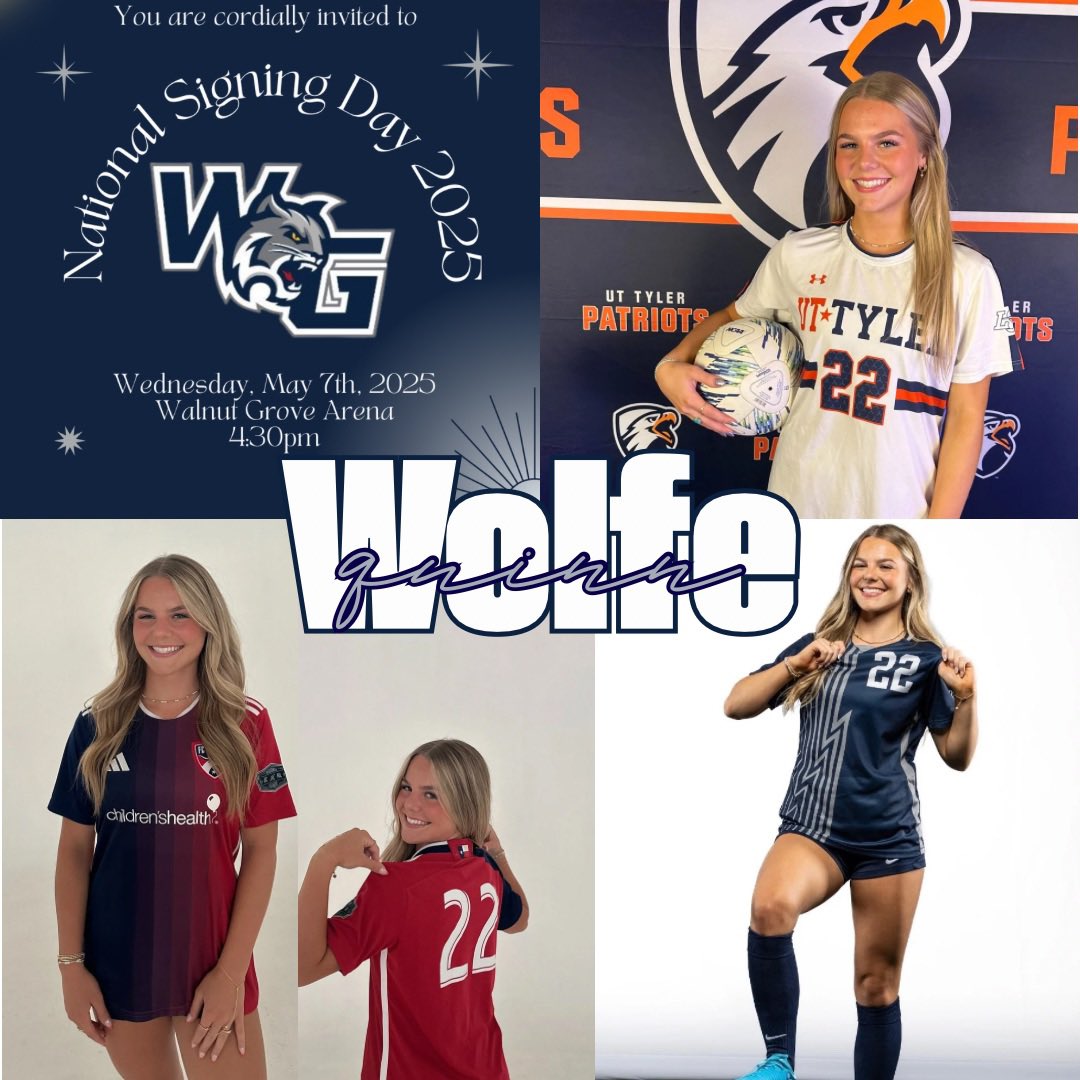 You’re invited!! Let’s go Quinn! 😍🔥🩷🫶🏽⚽️ #AllIn #ClawsOut #ProsperProud #SigningDay