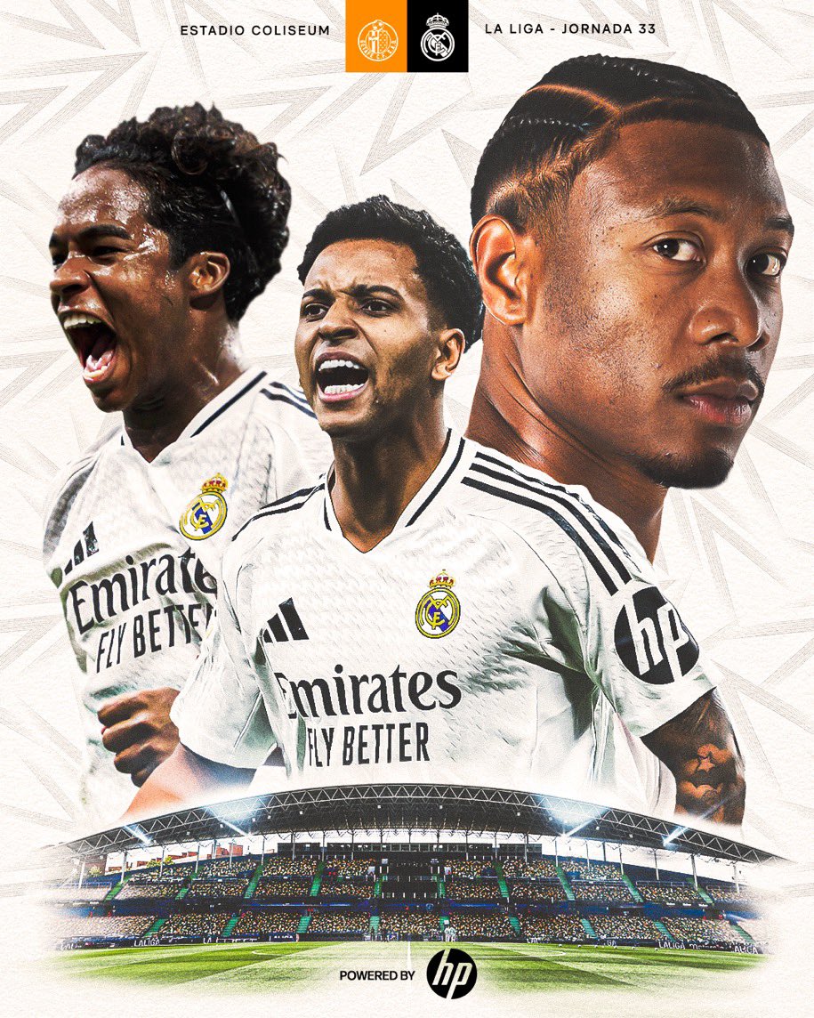 MadridistasPune's tweet photo. It’s Match Day Madridistas. Here’s our starting XI for tonight’s game!

🏳️ - Getafe Vs Real Madrid 
🏟️ - Estadio Coliseum 
🗓️ - Sunday, 24 April
⏰ - 01:00 AM
📺 - https://t.co/0wpDyv2vZO   

#GetafeRealMadrid #PeñaMadridistaDePune #MadridismoIndia #LosBlancos #MadridistasPune https://t.co/rdr19CggG7