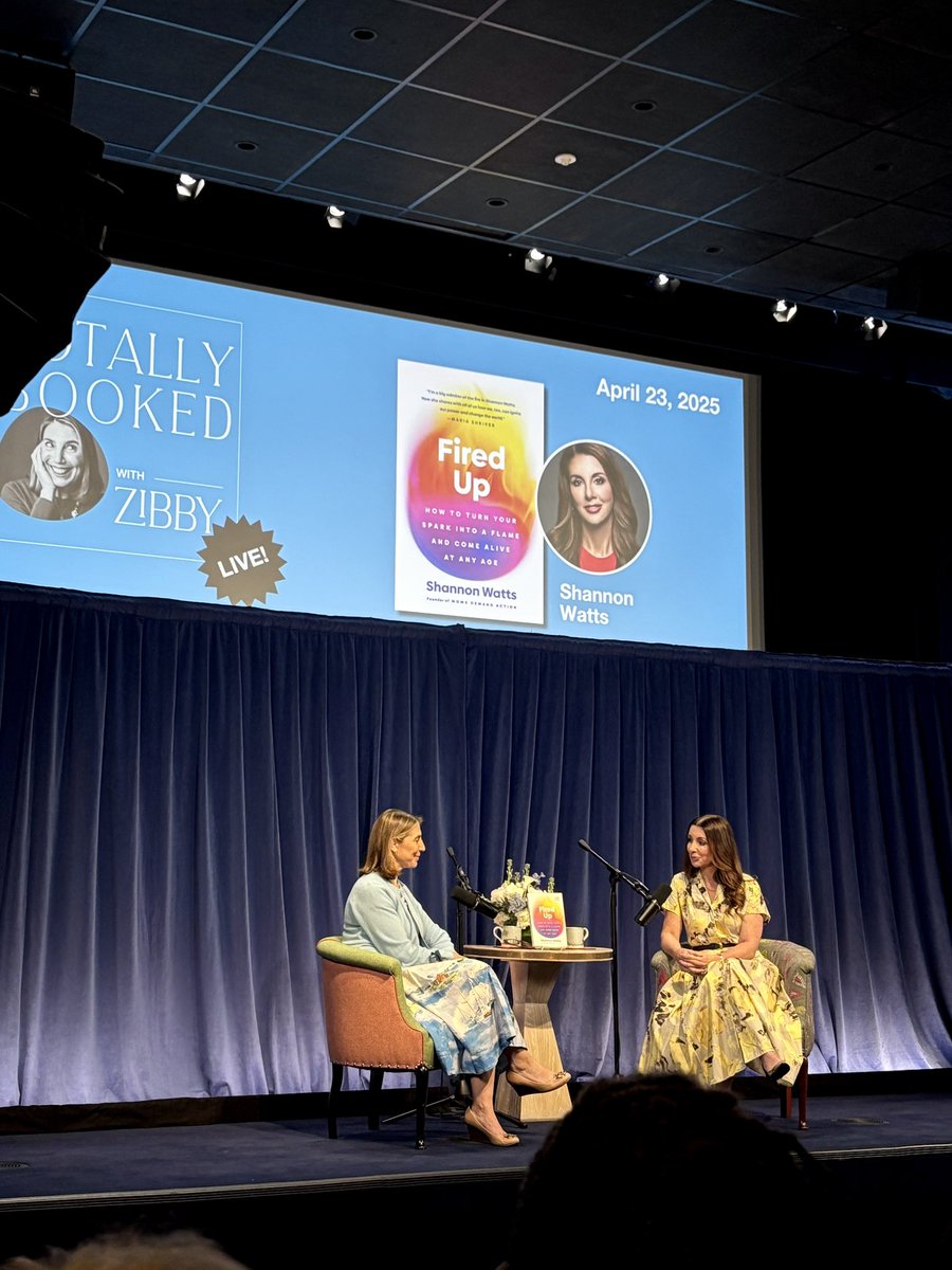 cassidymgraham's tweet image. So cool seeing @shannonrwatts discuss her upcoming book FIRED UP @ the Totally Booked w/ Zibby podcast taping today. It is a guide to harnessing your potential, living without fear, &amp;amp; coming alive at any age. Elizabeth Gilbert calls it “a gift…a new way of living.” Preorder now!