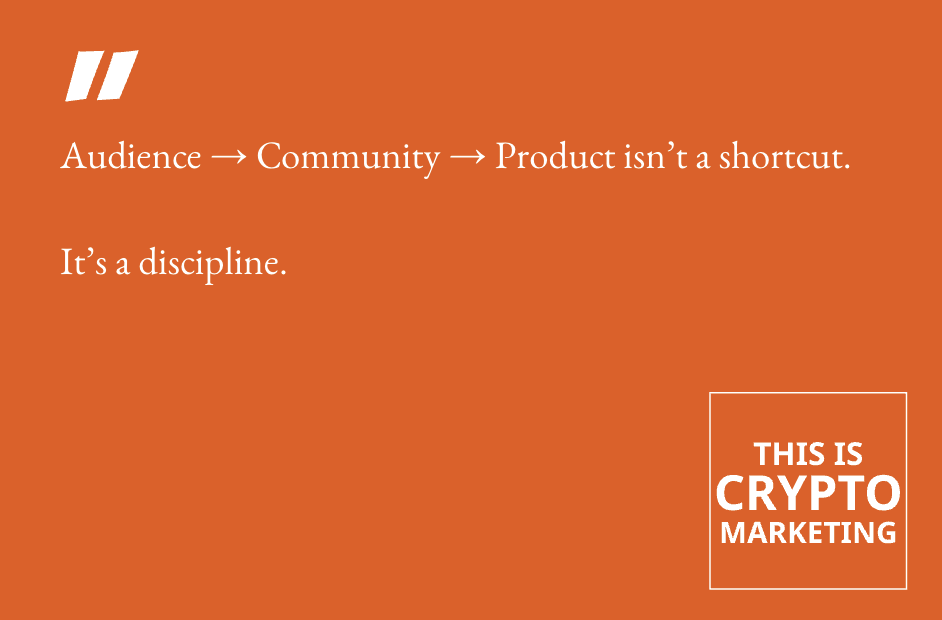 0xSiddhearta's tweet image. Build an audience. Foster a community. Launch a product.
It’s the playbook every crypto project swears by.
In theory? It's a vision for community-led GTM strategy.
In practice? It's a farm. For engagement. For tokens. For attention. 🧵👇