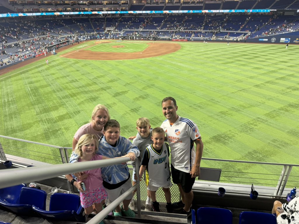 I have lived in Cincinnati for 26 years. I have never seen the <a href="/Reds/">Cincinnati Reds</a> win, in-person. (I have maybe been to 12 games). I have now seen The Marlins win more games at home than my home team. 

Also, pardon the <a href="/fccincinnati/">FC Cincinnati</a> Jersey, we missed our flight and made the best out of it.