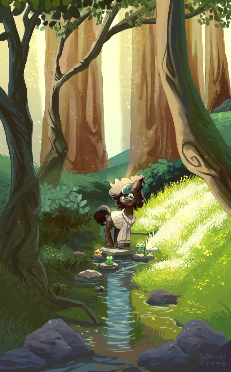 teaflower300's tweet image. Comm for @pink__pone 🐸
Its wednesday my dudes.....I love this experimental sketchy style
Speedpaint: youtu.be/TXzJcZoFWXw