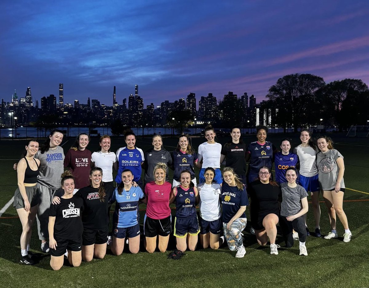 Even the sky had our colors last night! 💙🧡