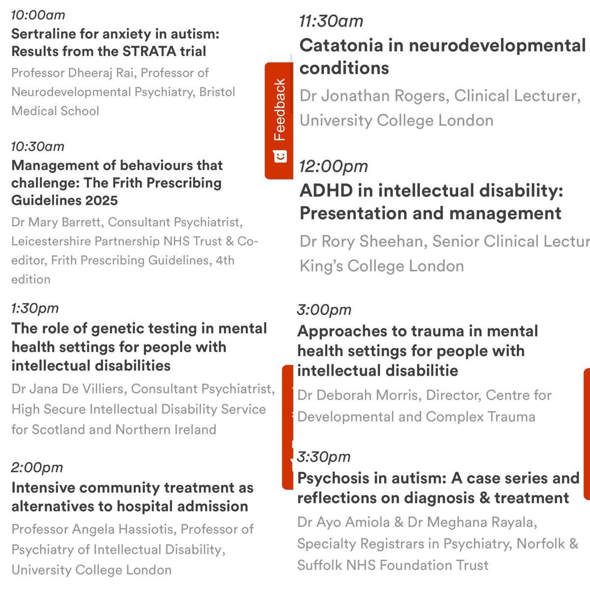 ☀️RADiANT Research Consortium ☀️ (@radiantcrg) on Twitter photo Upcoming 1 day online event <a href="/RADiANTCRG/">☀️RADiANT Research Consortium ☀️</a> and <a href="/RoySocMed/">The Royal Society of Medicine</a> event 8/5/25
Great speakers: <a href="/draipsych/">Dheeraj Rai</a> <a href="/CDCT_Updates/">Centre for Developmental and Complex Trauma</a> <a href="/dr_rorysheehan/">Rory Sheehan</a> <a href="/kamalikamukh/">Dr Kamalika Mukherji</a> <a href="/likahassiotis/">Angela Hassiotis (+@proflikahass.bsky.social)</a> <a href="/devilliers_jana/">Jana_DeVilliers</a> <a href="/ayomipoAMIOLA/">ayomipo AMIOLA</a> <a href="/regalexa/">Regi Alexander</a>
rsm.ac.uk/events/intelle… Upcoming 1 day online event <a href="/RADiANTCRG/">☀️RADiANT Research Consortium ☀️</a> and <a href="/RoySocMed/">The Royal Society of Medicine</a> event 8/5/25
Great speakers: <a href="/draipsych/">Dheeraj Rai</a> <a href="/CDCT_Updates/">Centre for Developmental and Complex Trauma</a> <a href="/dr_rorysheehan/">Rory Sheehan</a> <a href="/kamalikamukh/">Dr Kamalika Mukherji</a> <a href="/likahassiotis/">Angela Hassiotis (+@proflikahass.bsky.social)</a> <a href="/devilliers_jana/">Jana_DeVilliers</a> <a href="/ayomipoAMIOLA/">ayomipo AMIOLA</a> <a href="/regalexa/">Regi Alexander</a>
rsm.ac.uk/events/intelle…