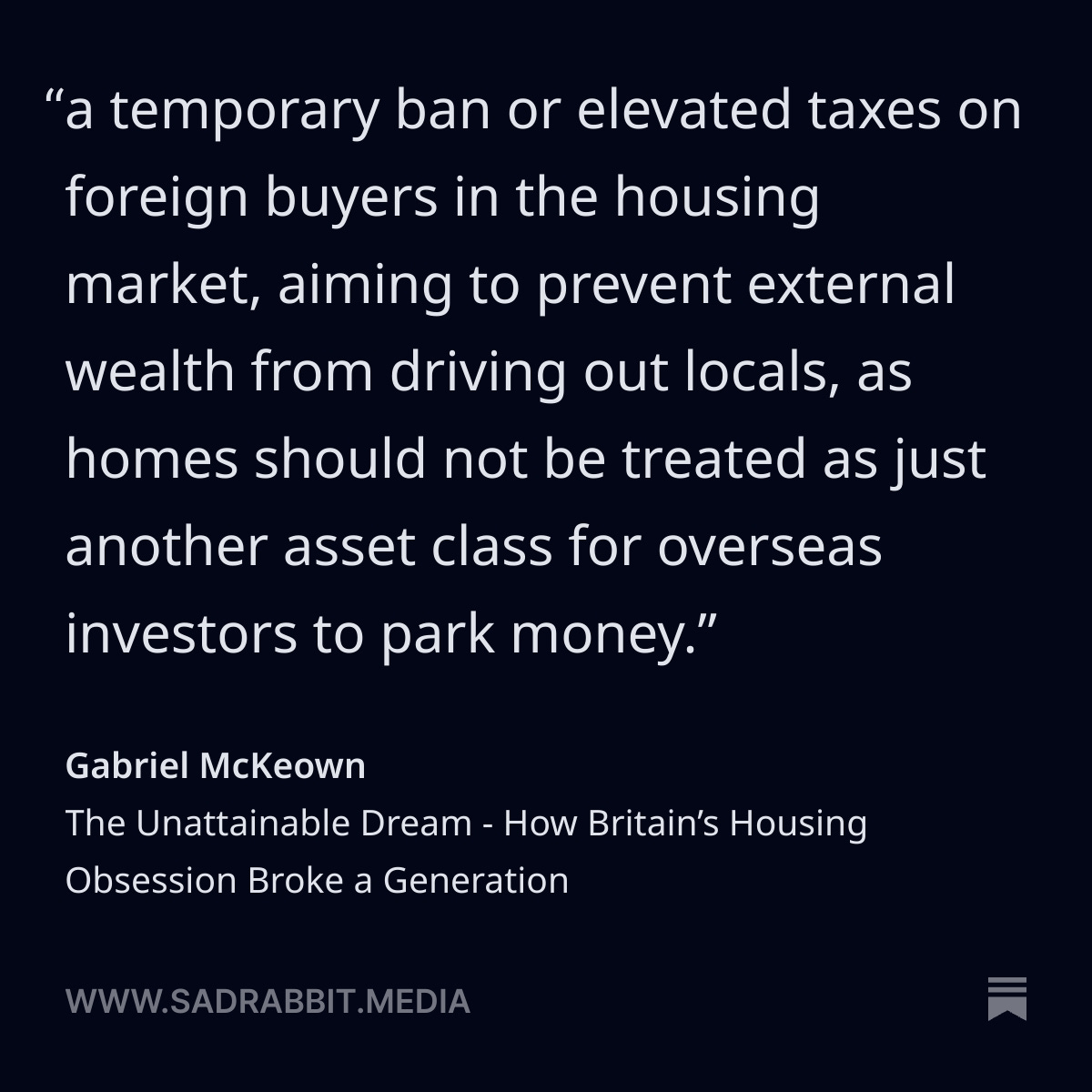 gabemckeownuk's tweet photo. The sharp rise in house prices has overwhelmingly benefited a small subset of the population, and politicians must address these housing needs to ensure that having a roof over your head becomes a given, and not a gamble. Read my latest article now: https://t.co/rC6etY7Pb0 https://t.co/Pp2vkLqXbm