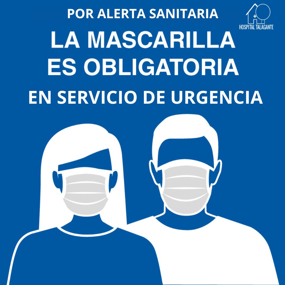 HTalagante's tweet image. El uso de mascarilla en nuestro servicio de urgencia es obligatorio.
Si no tienes una, solicitala a nuestro personal de orientadores o guardias.
#CuidemonosEntreTodos