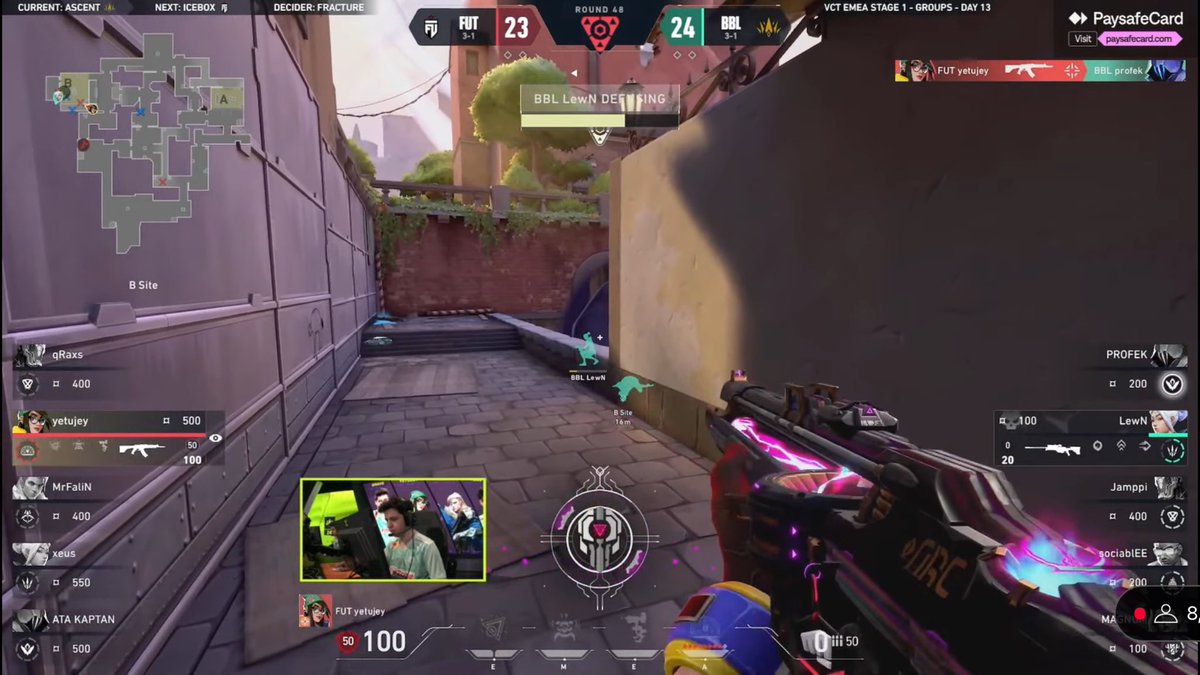 İddia ediyorum Valorant Espor tarihinin en iyi haritası az önce oynandı...