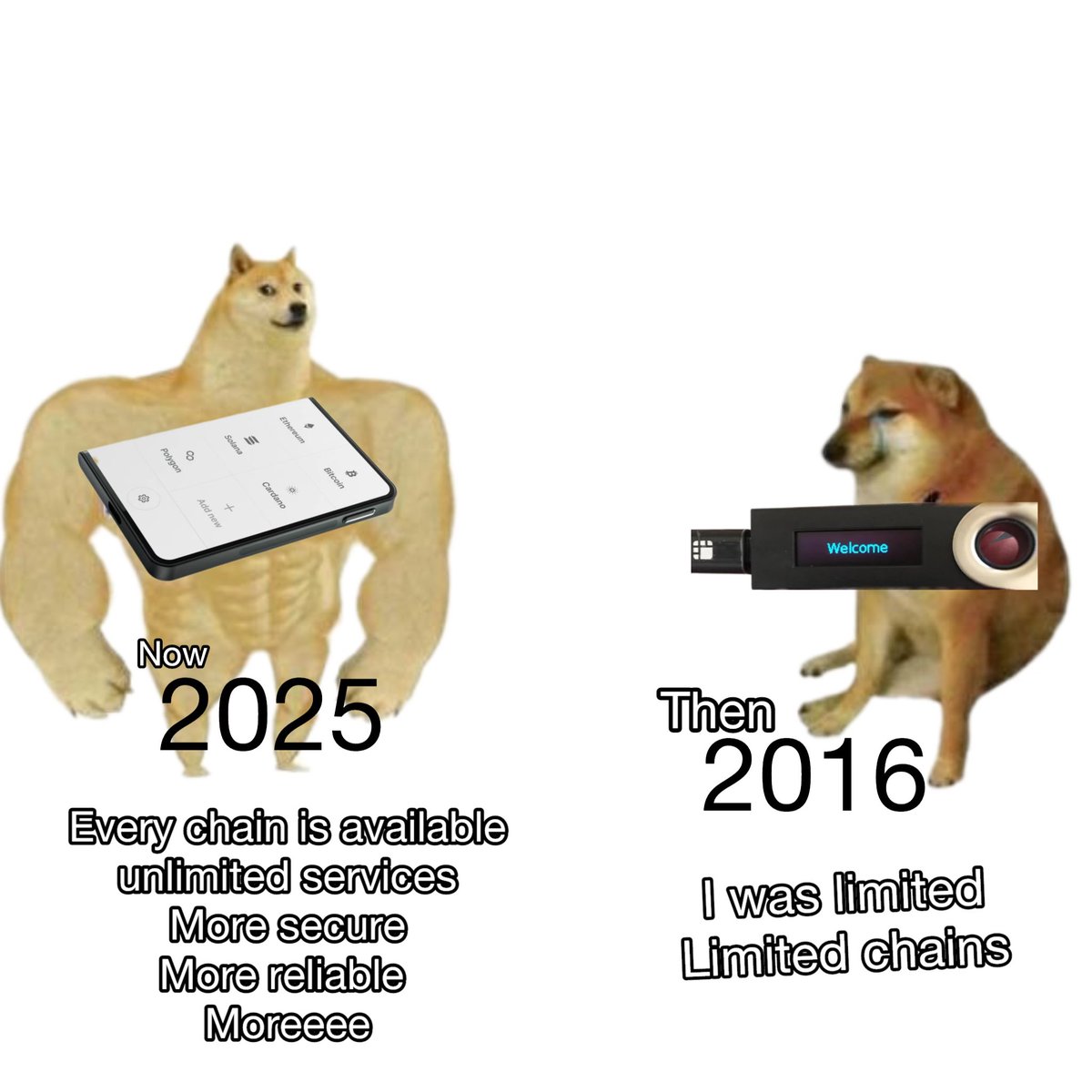 ShahBase_'s tweet image. Talking about the greatest Tech now?✅🔝
Consider it done boss @sharafi_eth 🫡👑🚀
@Ledger