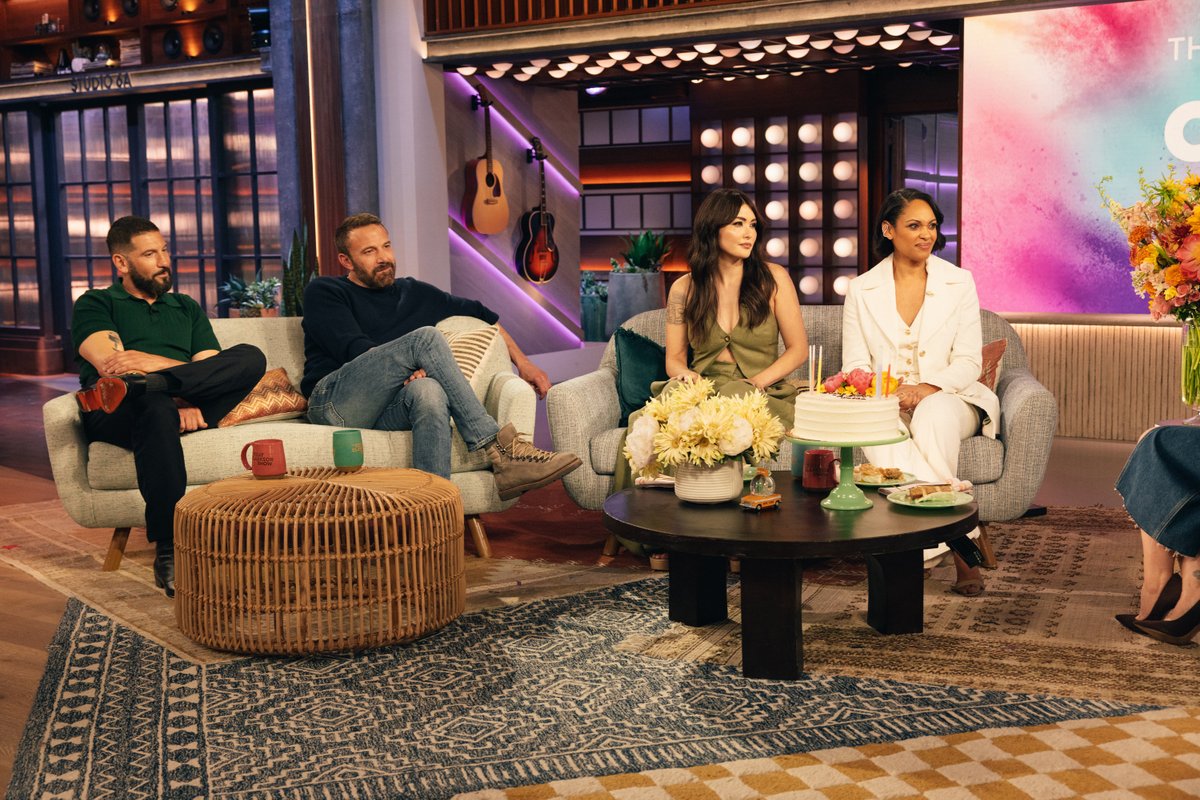 Our #Accountant2 crew stopped by <a href="/KellyClarksonTV/">The Kelly Clarkson Show</a>  to chat all things about the film! Check out the episode when it airs tomorrow and get your tickets now to see The Accountant 2, in theaters this Friday.